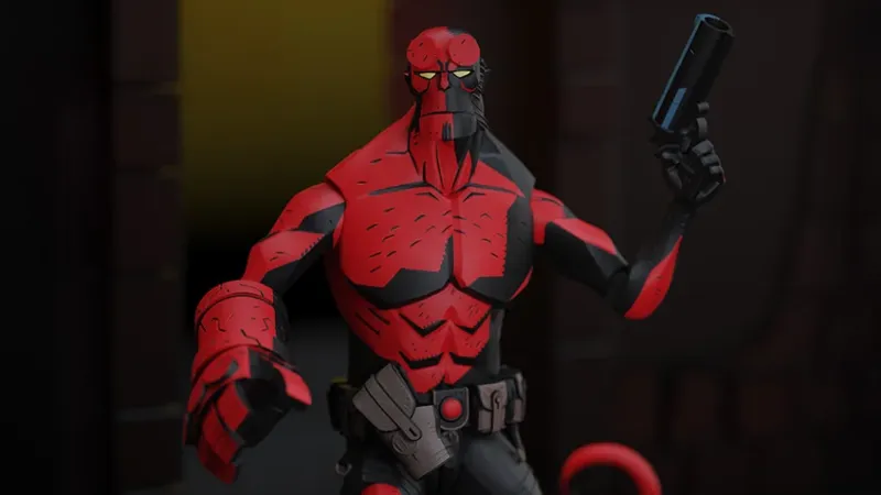 BBTS Exclusive Hellboy Figure 001