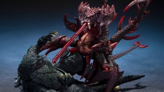 SH MonsterArts Godzilla Jr and Destroyah 004