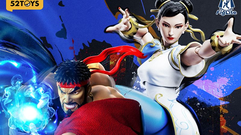 z 52Toys Street Fighter 6 Ryu and Chun Li