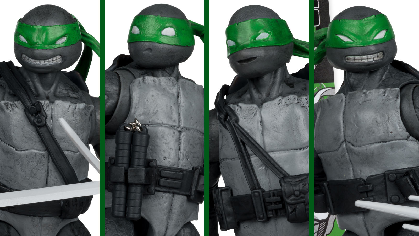 z TMNT Page Punchers Black White Green